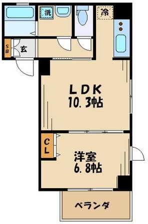 千蔵の物件間取画像